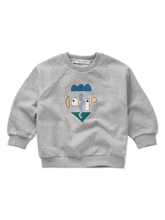 Sproet & Sprout | Sweater Self Portrait | Grey - 1138187304204