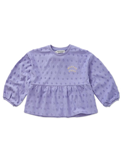 Sproet & Sprout |T-shirt Boxy Peplum | Crayon Cloud - 1138187304075