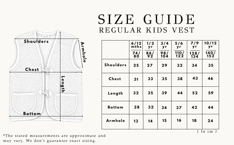 We Are Wovens | Wollen Bodywarmer | Flat White - 7442915399344