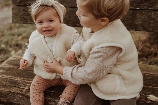 We Are Wovens | Wollen Bodywarmer | Flat White - 7442915399344