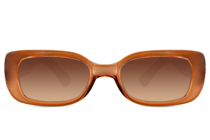 Zonnebril Charlie | Bruin/Oranje | 4-8 jaar -