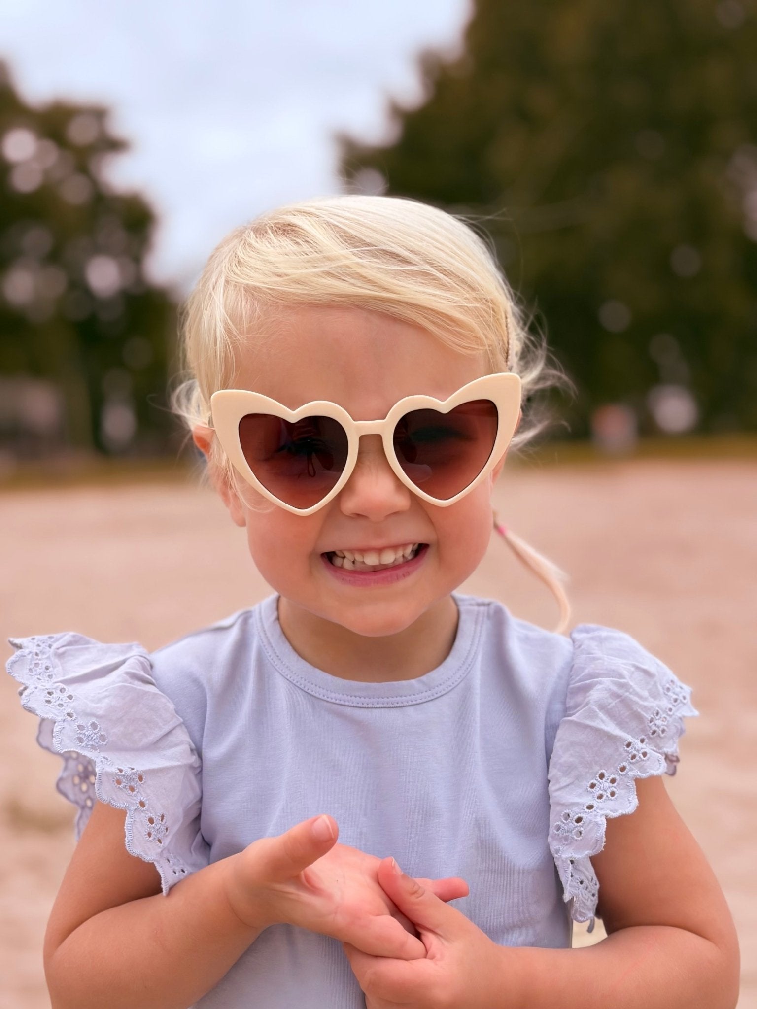 Zonnebril Mikky | Beige | 3-8 jaar -