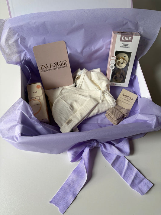Zwangerschap cadeaupakket op maat - 